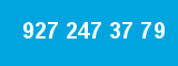 927 247 37 79 927 247 37 79